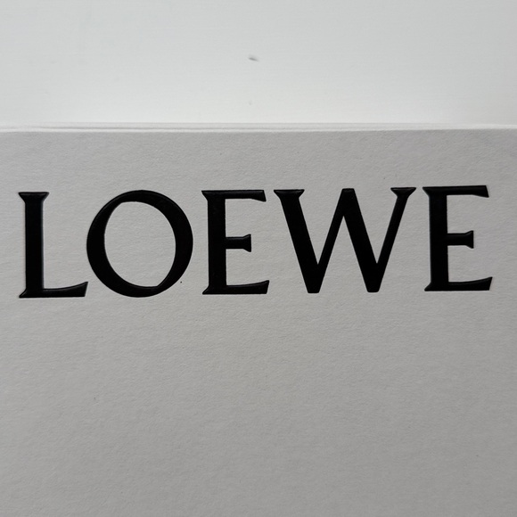 Loewe White Black Small Gift Box Storage Box - Picture 3 of 11